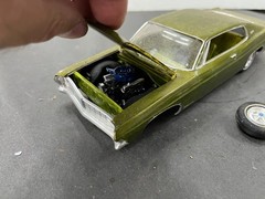 C10 AMT 1968 Ford Galaxie Hardtop Annual built model 1/25 McM.