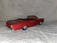 AMT 1965 Ford Galaxie 500 XL convertible 1:25 RED dealer promo 1/25 READ DESC