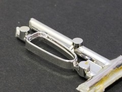1958 Edsel Pacer CENTER GRILL TRIM from AMT 1:25 Model Kit 58