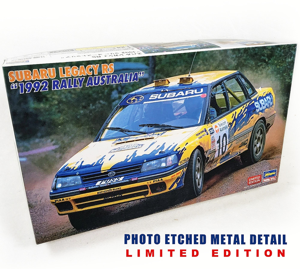 Hasegawa 1/24 Subaru Legacy RS Rally Australia PE Detail Limited Kit – OPEN BOX