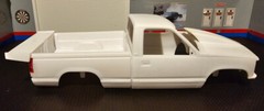 Resin Outlaw Hood & Rear Spoiler Combo for ’92, ’96 & 454 SS Chevy P/U AMT 1/25.