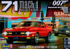 Revell 1/25 1971 Ford Mustang Mach 1 Plastic Model Kit 14555