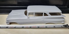 1/25 scale resin 3d printed 1959 Chevy Wagon body model slot car