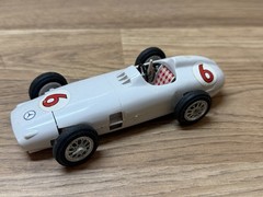 VTG 1959 Strombecker Mercedes Benz Electric Powered Racing Cars 1/24 w/ box ++