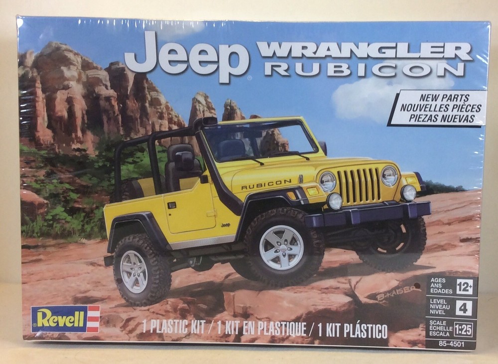 Revell 85-4501 Jeep Wrangler Rubicon Model Kit