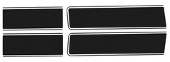 1969 CAMARO Z28 HOOD & TRUNK STRIPES 1/18th Scale Waterslide Decals