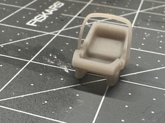 1/25 1/24 Scale 3d Resin Car Seat