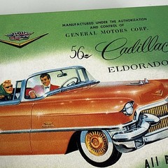Revel Modern Car Kit 1956 Cadillac Eldorado Model General Motors Corporation