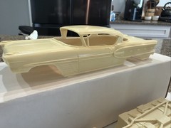 R & R RESIN 1958 PONTIAC BONNEVILLE HT RESIN KIT! CIRCA 90’s-2000’s! VMCP!