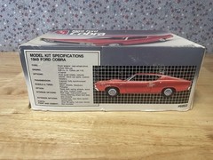 AMT ERTL 1969 Ford Cobra 1:25 Scale 3 in 1 Model Kit Open Box/Sealed Parts Bags