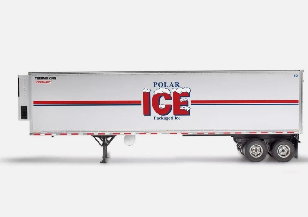 REVELL 1/32 PLASTIC MODEL KIT-FRUEHAUF 40′ REEFER – POLAR ICE – THERMO KING-NEW!