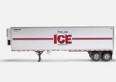 REVELL 1/32 PLASTIC MODEL KIT-FRUEHAUF 40′ REEFER – POLAR ICE – THERMO KING-NEW!