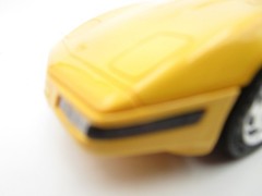 ERTL AMT 1992 Corvette ZR-1 Yellow Dealer Promo Car 6575