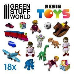 Children Toys Resin Set – Modelling Wargames bear children toys warhammer 40K