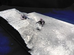 1/35 Scale Military Diorama Base Terrain Display Model Soldiers Figures Diecast