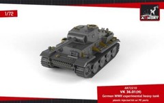 VK 36.01(H) German WWII Experimental Heavy Tank, scale 1/72 Armory AR72210
