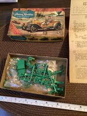 Precision Miniatures Antique Cars Ideal Toy Co Plastic Model Kit 1903 Cadillac