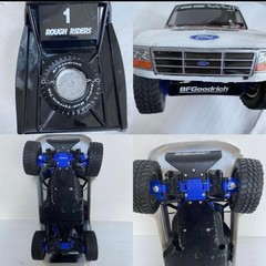 Tamiya 1/10 Ford F-150 Trophy Truck Rc Car Kit Vintage Japanese Model Collector