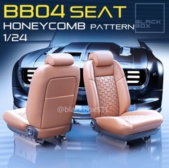 1:25-1:24 Scale Resin HoneyComb Pattern Bucket seat and rear set upgrade set
