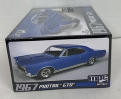 MPC 1967 Pontiac GTO 1:25 Model Car Kit NEW FACTORY SEALED Molded in White