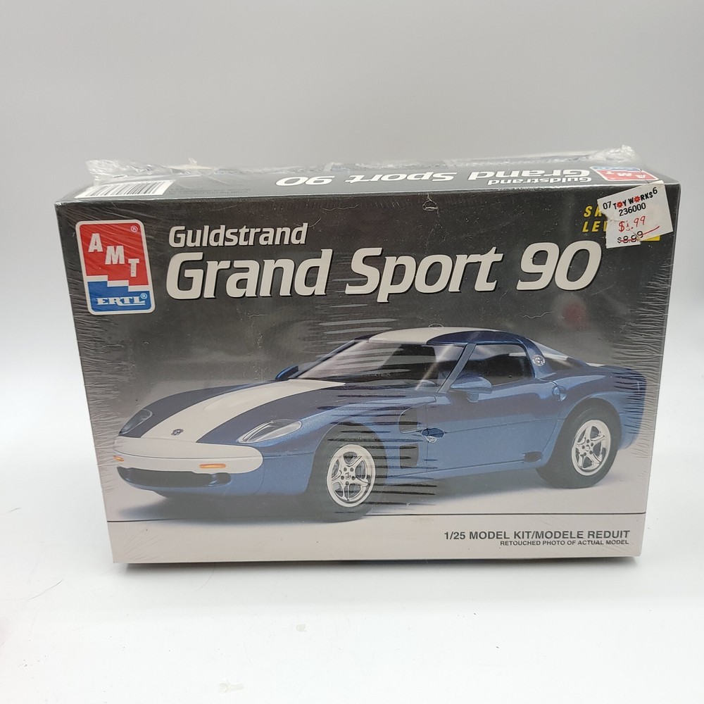 1994 AMT ERTL 6461 1:25 Model Kit GULDSTRAND GRAND SPORT 90 CORVETTE NEW SEALED