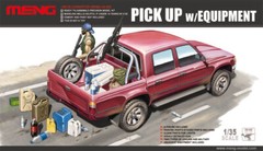 Meng Model 1/35 Toyota Dual Cab Hi-Lux Pick-Up Truck w/M82A1/M240B Gun&Equipment