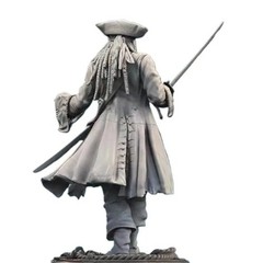 Interesting Pirates 1/24 Scale 75mm Resin Body Assembled Model Kit Fantasy 3D…