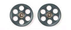 MINI4WD Lightweight 19mm All Aluminum Bearing Roller Gunmetal 95454