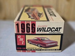 RARE ORG 1/25 AMT 1966 BUICK WILDCAT HARDTOP CUSTOMIZING KIT #6526-150 MIB 60s
