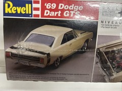 1995 Revell 7603 1/25 Scale ’69 Dodge Dart GTS Model Kit Skill 2