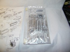 1/24 1/25 Scale Model Plastic All Chrome Complete Engine Parts Tree NEW See Pics