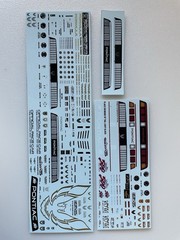 1989 Pontiac Trans Am Turbo Indy Pace Car 1/24 Scale Model Car Decals