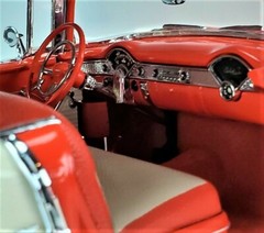 Chevrolet 55Chevy57 Race Hot Rod Classic Car Custom Built Metal Concept Model