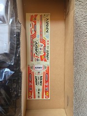 RARE 1986 Revell 1/16 Hot Rod Army Rear Engine Dragster Funny Car Model Kit 7464