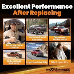 maXpeedingrods Suspension Enhancement Rear Kit 6000 Lbs for Chevrolet