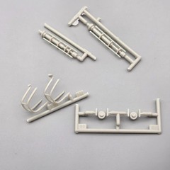 AMT/ERTL 1/25 Grave Digger Monster Truck Parts Kitbash Driveshaft Pieces