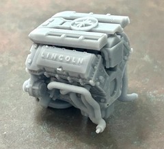 Resin “Lincoln Premier 5.0” Modern Engine for scale model cars, 1/24 1/25