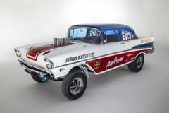 Decals – 57 Chevy gasser, “All American”. Beautiful!