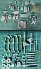 1/6 WWII Willys Jeep Cast Resin Model Kit With Opening Hood and Engine Detail