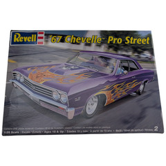 Revell 85-2870 67 Chevelle Pro Street 1:25 Model Kit Open Box Sealed Bags