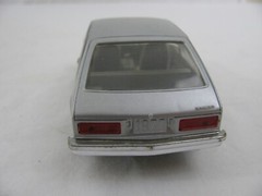 Vintage MPC 1/25 Silver 1977 Chevrolet Chevette Sedan Model Car Dealer Promo VG