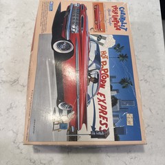 GUNZE sangyo Plastic Model CHEVROLET 1959 IMPALA Sports Coupe RED 1/32 scale