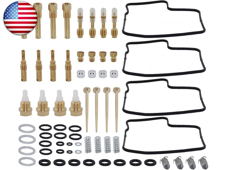 4 X Carburetor Repair Rebuild Kit for GL1200 Goldwing 1200 Carb 1984-1987