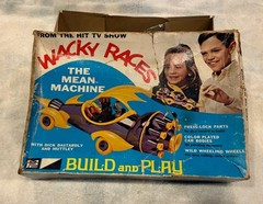 Vintage MPC 1/32 Wacky Races: The Mean Machine, Original Model 1969 In Box