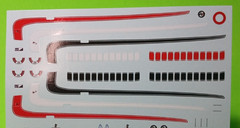 Decal Sheet 1974 Plymouth Road Runner 440 1/25 MPC 340 360 400 Red White Stripes