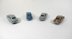 New SMC-871 1948 Chrysler Windsor Sedan 4 Door HO-1/87 Scale Clear Resin Kit
