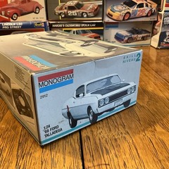 Monogram 2912 ’69 Ford Talladega 1/24 model kit DAMAGED