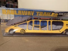 AMT Haul away Trailer 5-car Automobile Transporter #8252 Released in 1998 NEW