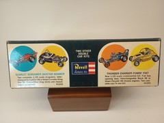 1963 Revell Sanitary Bucket ‘T’ & Mooneyes Dragster Double Car Kit Sealed Nos