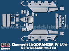 Atak 1/35 Zimmerit for SdKfz.162 Jagdpanzer IV L/70 (for DRAGON kit)